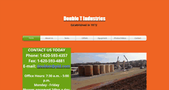 Desktop Screenshot of doubletindustries.com